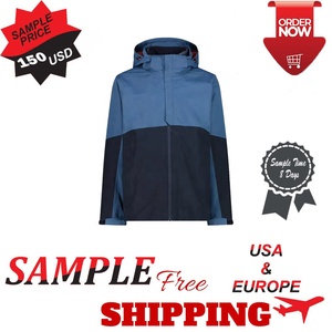 Veste coupe-vent décontractée à capuche pour homme, imperméable, respirante, séchage rapide, manteau de pluie d'extérieur, logo personnalisé, vêtement d'extérieur d'hiver - Product Image 4