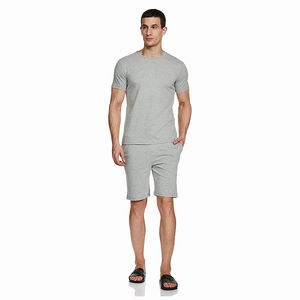 Nuevo Diseño de Última Moda 2026, Conjunto de Verano para Hombre, Camiseta de Manga Corta y Pantalones Cortos, Talla Grande, Ecológico, Transpirable, Poliéster/Algodón - Product Image 1