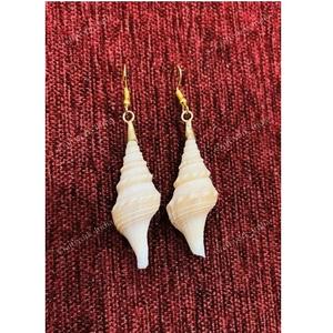 จำหน่ายส่งต่างหูเปลือกหอยดีไซน์เนอร์ งานฝีมือคุณภาพเยี่ยม สำหรับงานแต่งงานและโอกาสต่างๆ จำนวนมาก - Product Image 1