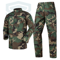 Tenue de camouflage ACU en gros, ensemble uniforme tactique, tenue de garde de sécurité, uniforme de travail pour hommes pour la chasse, les missions et l'entraînement