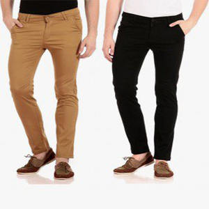 Pantalon cargo décontracté pour homme de haute qualité, couleur unie, sergé de coton, multi-poches, écologique, séchage rapide, tissu en toile, coupe ample - Product Image 4