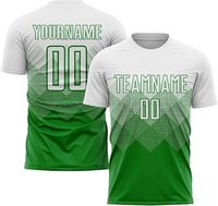 Nouveauté, maillot de football personnalisé 100% polyester doux et confortable, col en V, pour adultes, uniforme de football