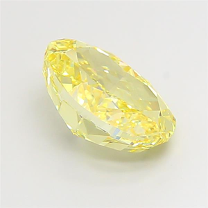 Diamant de laboratoire CVD jaune vif en forme de poire de 8,69 carats, certifié IGI, VS1, taille excellente, pour bijoux de luxe. - Product Image 3