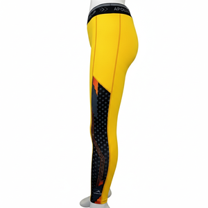 เลกกิ้งผู้หญิงคุณภาพสูง ทรงเข้ารูป ผลิตโดยผู้ผลิตมืออาชีพ รุ่นใหม่ล่าสุด สไตล์ลำลอง ไร้ตะเข็บ เอวยางยืด เหมาะสำหรับโยคะ - Product Image 3