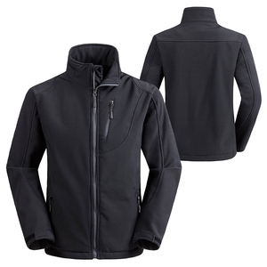 Coated <b>Canvas</b> Winter Softshell Tactical <b>Jacket</b> Side Pockets Zipper Closure High Quality Sustainable Customizable Sizes - Product Image 3