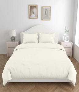 Ensemble de draps de lit 100% coton, collection de literie de qualité hôtelière luxueuse, douce et respirante, avec drap plat, drap-housse et taies d'oreiller - Product Image 6