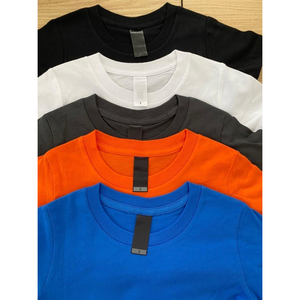 เสื้อยืดผู้ชายพรีเมียม ผ้าฝ้าย 100% เนื้อนุ่ม ระบายอากาศดี เป็นมิตรกับสิ่งแวดล้อม แห้งเร็ว ทรงหลวม แขนสั้น 180gsm ผลิตในโรงงานบังกลาเทศ - Product Image 2