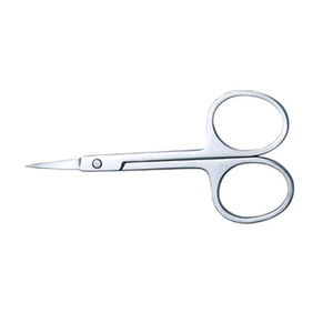 Ciseaux à cuticules pour manucure, conçus pour les professionnels de la beauté, offrant une coupe précise et une manipulation fluide. - Product Image 2