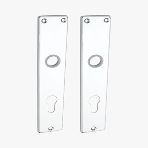 Puerta de Aluminio Más Vendida con Placa Grande y Diseño Moderno para Uso Residencial, Comercial y Hotelero, Herrajes Disponibles para la Venta - Product Image 6
