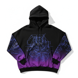 Sudadera con Capucha Spider 555555, Impresión Digital, Estilo Hip Hop, Ropa Urbana de Invierno, Felpa de Algodón de Alta Calidad, Talla Grande, Unisex - Product Image 3