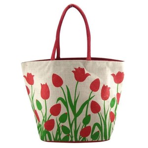 Bolsas de Yute para Dama FLYMAX EXIM al por Mayor, Estilo Vintage, Color Natural, Logotipo Personalizado OEM, Forro de Algodón Reutilizable, Origen India - Product Image 4