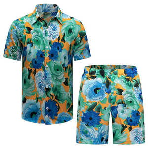 Ensemble d'été personnalisé pour hommes, léger, respirant, séchage rapide, vêtements décontractés, fournisseur OEM - Product Image 2