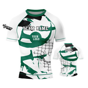 Camiseta de Protección Solar Unisex Personalizada UPF50, Transpirable, de Manga Corta, Hecha de Spandex y Poliéster, Diseño Personalizado, Impresión por Transferencia de Calor - Product Image 4