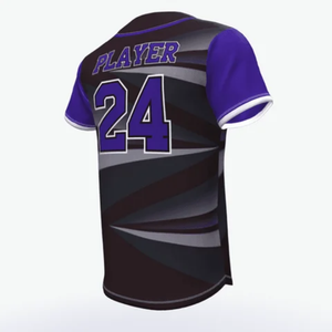 OEM Service Groothandel Sportkleding Team Uniform Baseball Jersey Op Maat Ontwerp Snel Droogend Ademend Professioneel Baseball Jersey - Product Image 5