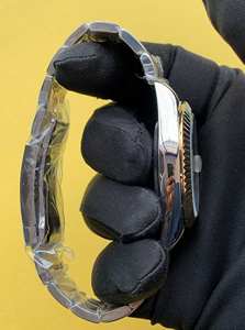 BOJ Plain R.O.L.E.X.07 41mm Top Seller Index Dial Stainless Steel Mechanical Automatic Movement <b>Wrist</b> <b>Watch</b> Tow Tone Low Price - Product Image 3