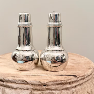 Accessoires de cuisine en gros : Salière et poivrière finition argent antique pour la maison et l'hôtellerie - Product Image 5