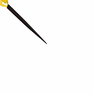 Pinzas de Pesca Manuales para Atado de Moscas, Acero Inoxidable, Punta Recta, Amarillo y Negro, Duraderas, Portátiles, para Uso en Arroyos, Carpas y Truchas - Product Image 6
