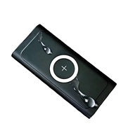 Batterie externe portable 10000mAh Li-Polymère avec charge sans fil 18W/15W/12W, charge rapide, entrée Type-C, prises universelles, blanc/noir