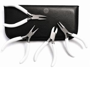 3 Nylon Jaw <b>Pliers</b> <b>Set</b> Jewelry Craft Bead Wire Working Bending Forming HD Tools - Product Image 4