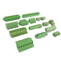 2.54mm,3.5mm,3.81mm,5.0mm,5.08mm,7.62mm pas 300V 8A 6 broches PCB bornier à vis bornier enfichable