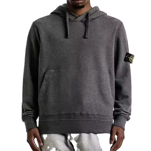 Sudaderas con capucha casuales para hombre, lisas, 100% algodón, tela gruesa, extragrandes, a muy bajo precio. - Product Image 4