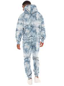 Chándal Tie Dye para Hombre de Buena Calidad, Totalmente Personalizado, de Venta Caliente, a la Moda, Antiarrugas, de Alta Calidad - Product Image 6