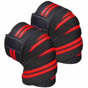 Nayab Industries Professional Athletic <b>Knee</b> Wraps Weightlifting Squat Workout Gym Compression Support Fitness Training <b>Exercise</b> - Product Image 3
