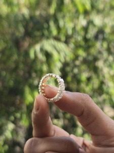Anillo de Diamantes de Oro Amarillo de 14K y 18K con Diamantes Cultivados en Laboratorio, Anillo Multiforma para Mujer, Radiante, Pera, Óvalo, Esmeralda, Joyería de Boda, Regalo - Product Image 3