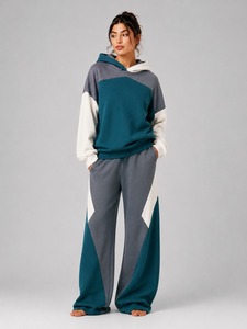 Conjunto Deportivo para <span class=keywords><strong>Mujer</strong></span>, Pantalones Deportivos, Traje Deportivo Azul, Talla Grande, Servicio OEM para la Temporada de Invierno - Product Image 5