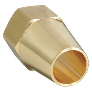 Tuerca de conexión larga de latón forjado de 3/8" y 1/2" clásica superior personalizada para tuberías - Product Image 5