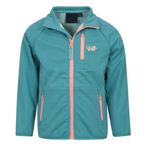 Veste softshell pour homme en matériau durable, de haute qualité, col montant, logo sur le devant, écologique, respirante, service OEM - Product Image 6