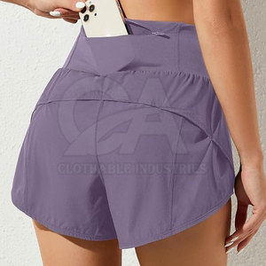 Shorts de sport compressifs pour femmes, shorts de fitness extensibles, shorts de course à séchage rapide, shorts d'exercice respirants pour le yoga - Product Image 2