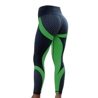 Ensembles de fitness de gymnastique taille haute pour femmes sur mesure vêtements de sport tricotés respirants leggings de yoga et d'entraînement vêtements de sport athlétiques - Product Image 2