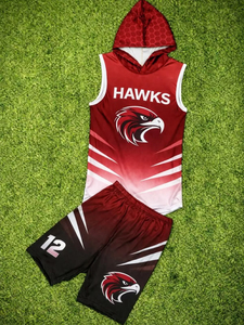 Custom 7v7 Fully Sublimated Flag Football Uniform Set New Design Flag Uniforms for Youth Breathable and Comfortable Uniforms - Product Image 6