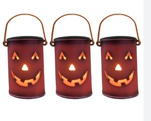 Ensemble de seaux à bonbons colorés pour Halloween, en fer durable, pour décorations de fête pour adultes, rangement de bonbons et cadeaux - Product Image 2