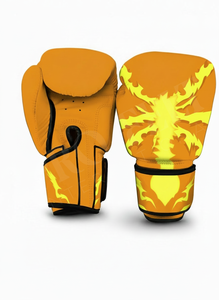 12 OZ Lightweight Relaxed Fit Boxing <b>Gloves</b> Training Sparring Punching PU Leather Shock Absorption Wrist Support Fitness <b>Gloves</b> - Product Image 5