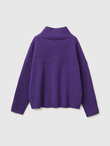 Modern Baggy Women's Knitted Sweater - Casual Winter Pullover Top - Soft Warm Female Oversized Fashion <b>Jumper</b> Breathable - Product Image 2