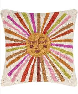 Funda de Cojín Decorativa Cuadrada de Lana Tejida con Diseño de Mariposa Boho, Relleno 100% Algodón, Extraíble y Lavable, Color Verde Azulado Multicolor - Product Image 4