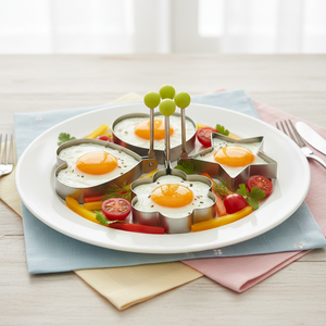 Molde Metálico para Huevos y Anillos para Huevos y Panqueques con Diferentes Formas - Product Image 1