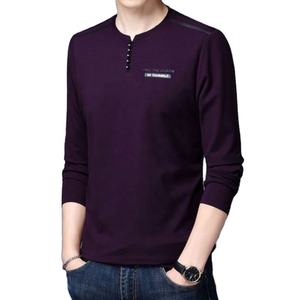 เสื้อยืดผ้าฝ้าย100% สำหรับผู้ชายเสื้อยืดใส่สบาย - Product Image 1