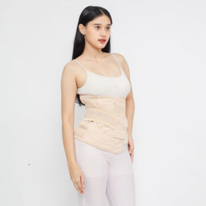 Superior PT JTS Corset Solide Indonésien pour Récupération Post-partum, Soutien Complet, Lavable, Éponge en Polyester, Confort Optimal Toute la Journée - Product Image 1