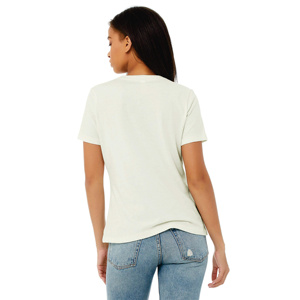 Camisetas casuales de manga corta para mujer, ajustadas, de color sólido, camisetas de alta calidad para mujer en material de primera calidad, personalizadas - Product Image 4