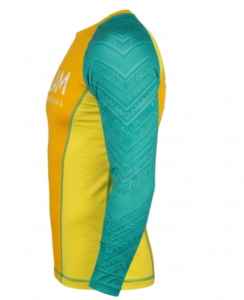 Rashguard de MMA Unisex para BJJ Jiu Jitsu Sin Gi, Compresión Transpirable de Secado Rápido, Manga Larga, Ropa de Combate - Product Image 3