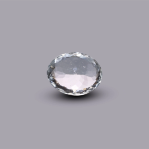 Loose 4.55 Carat Oval Cabochon Blue Topaz Gemstone for Fine Jewelry - Product Image 2
