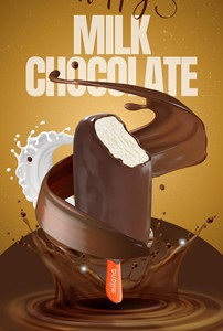 Hot Sale Crispy Crunch Chocolate Ice Cream <b>Bar</b> Creamy Milk Gelato Frozen Dessert Thick Chocolate Shell OEM Supply - Product Image 5