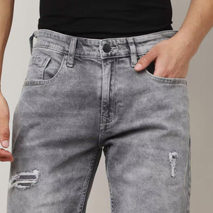 High Quality <b>Men</b> <b>Jean</b> Shorts Customized Oem Odm Factory Price Stylish Casual Clothing Manufacturer - Product Image 5