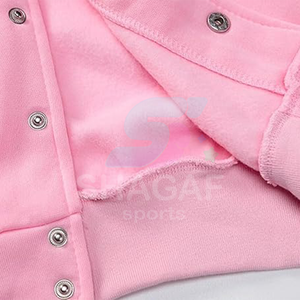 Custom women cropped Varisty <b>Jacket</b> Embroidered Logo High Quality Wool Baseball <b>Jacket</b> - Product Image 5