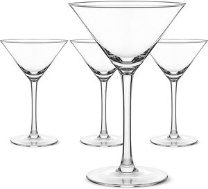 Martini Cocktail Glasses Set of 2 240ml Classic Stem Glassware for Mocktail Cold <b>Drinks</b> Juice Wine Parties Gift Cosmopolitan <b>Bar</b> - Product Image 5