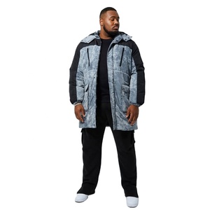 Veste bouffante en nylon avec logo personnalisé en gros pour hommes Manteau à bulles matelassé d'hiver de haute qualité Nouveau design Veste grande taille - Product Image 1