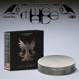 I-dle We Made 9th Mini Album Versión Crow Edición en caja de papel, música pop, idioma coreano, para todas las edades - Product Image 1
